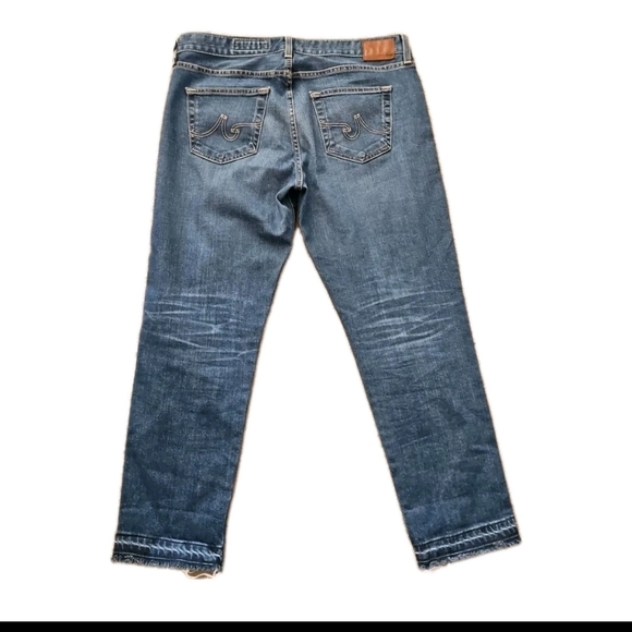 Adriano Goldschmied Womens Dark Wash The Ex Boyfriend Slim Slouchy Slim Jean 30 - Picture 2 of 11